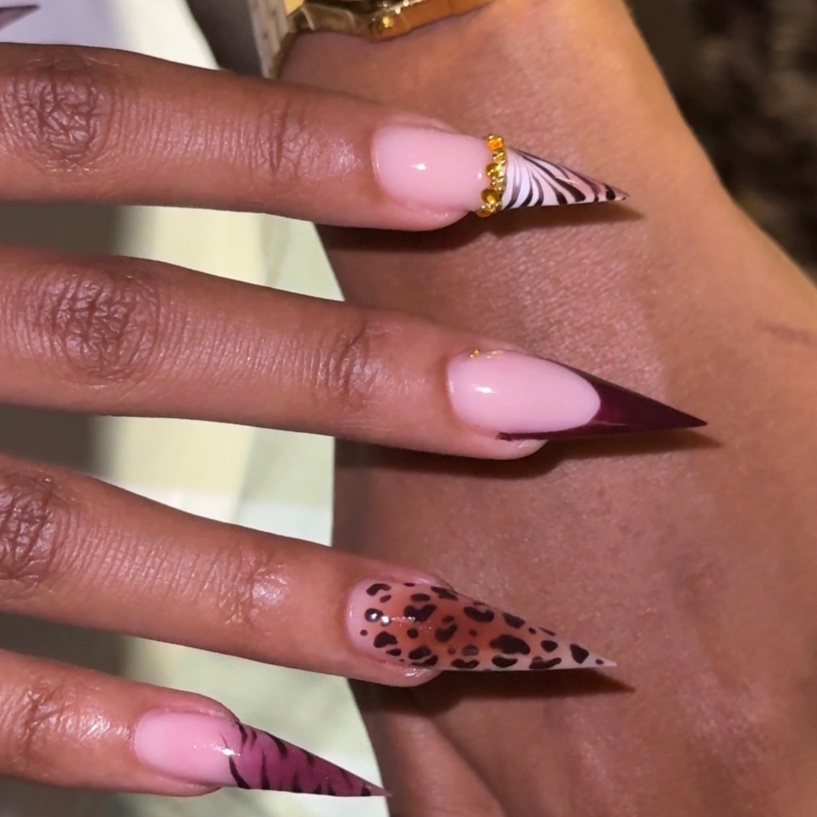 Stiletto XL - Nail Art Niv 3 